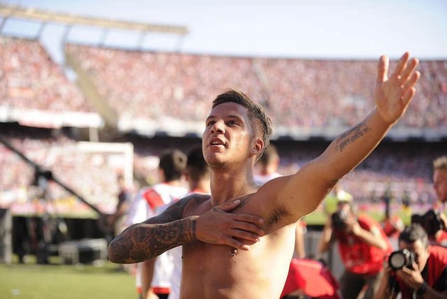 Driussi se despidió de los hinchas de River con un emotivo mensaje