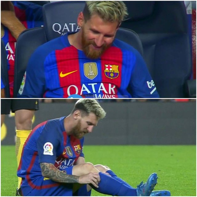 Messi se desgarró y no jugaría las Eliminatorias