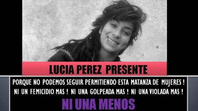 Lanzan un paro nacional de mujeres por el femicidio de Lucía Pérez