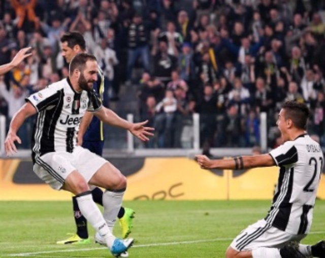 Gran desborde de Dybala y doblete de Higuaín para el triunfo de Juventus
