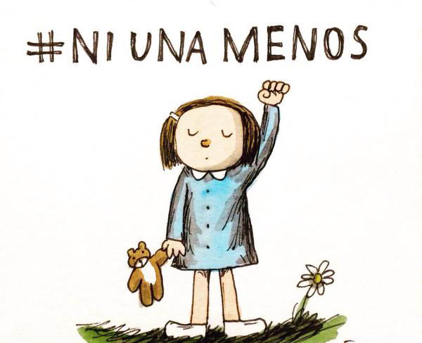 La marcha #NiUnaMenos suma apoyos de famosos y políticos