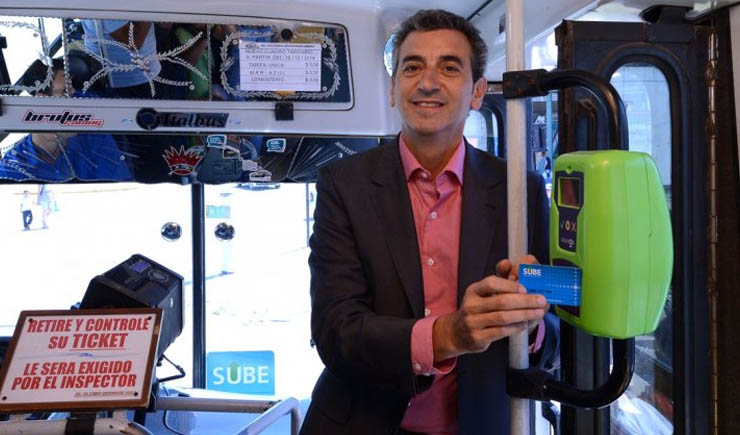 Randazzo incorpora la tarjeta SUBE en Catamarca