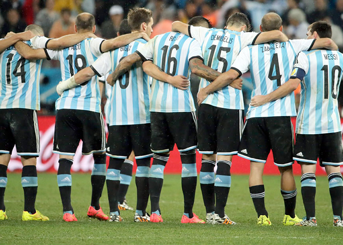 Se fracturó un jugador de la selección argentina