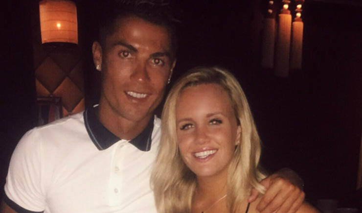 Perdió su celular, Cristiano Ronaldo lo encontró y la invitó a cenar