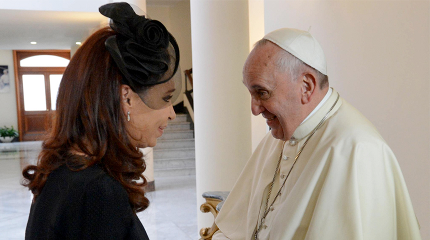 El Papa le envió una carta a la Presidenta Cristina