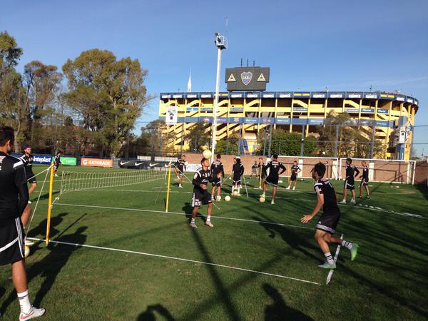 Tigres se entrenó en Casa Amarilla antes de enfrentar a River
