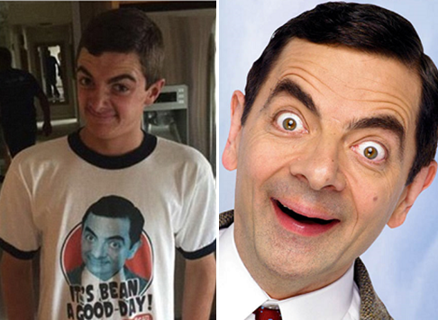 Furor en la web por persona idéntica al personaje de Mr. Bean