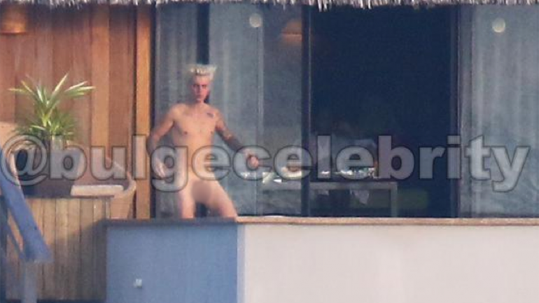 Fotografiaron a Justin Bieber desnudo durante sus vacaciones
