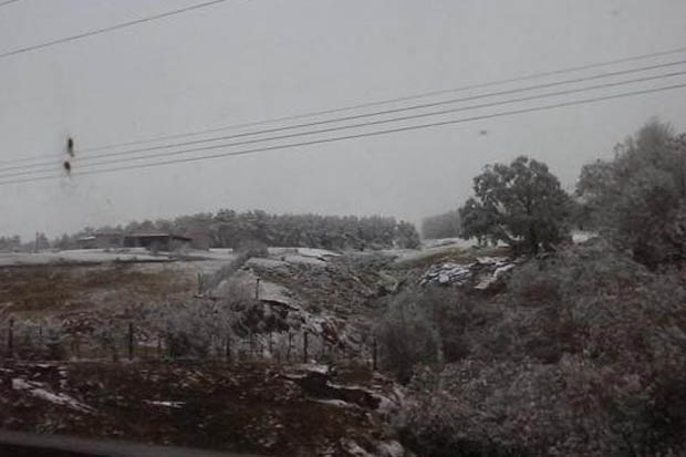 De no creer: En primavera, Argentina tuvo un fin semana bajo nieve 