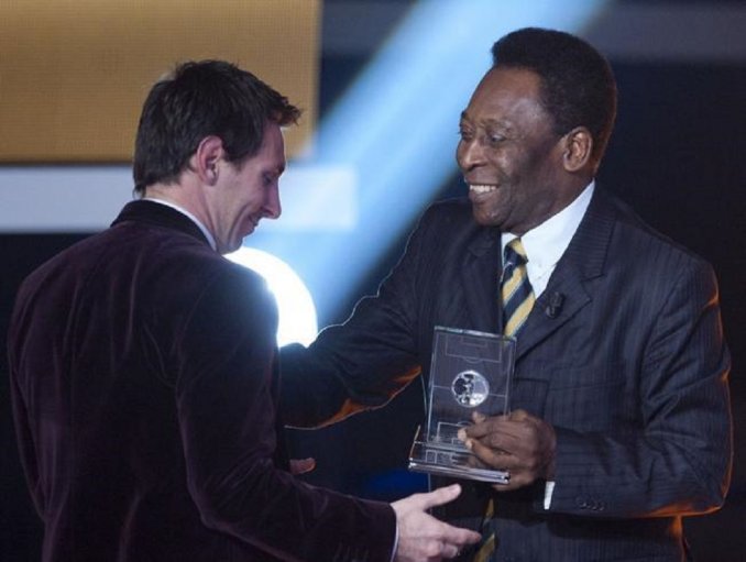 Pelé dijo que Messi ''es el mejor jugador de los últimos 10 años''