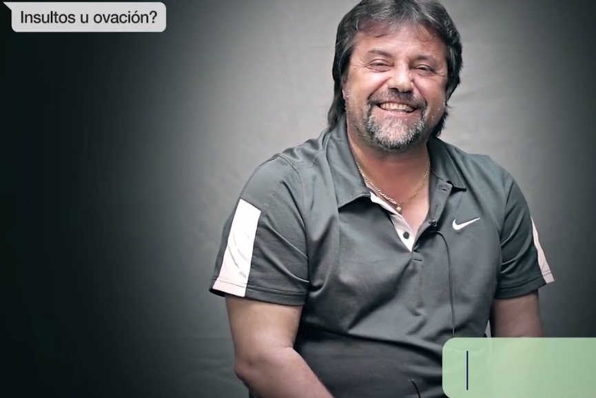 No te pierdas este divertido ping-pong a Caruso Lombardi