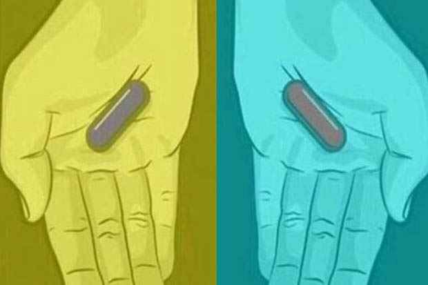 El nuevo viral que divide a todos: ¿De qué color son estas píldoras?