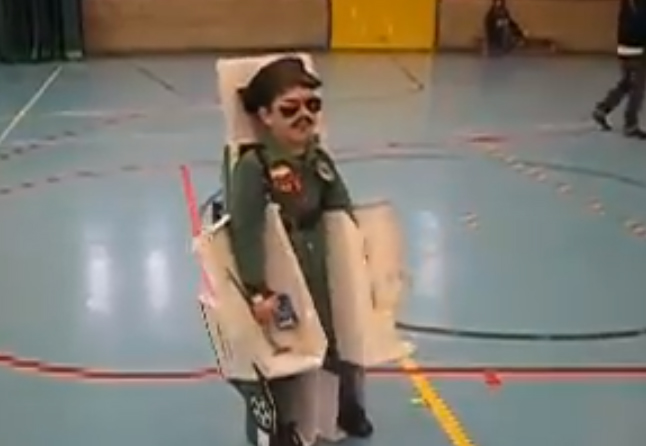 Conocé al increíble niño transformer