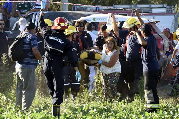 Así están los heridos en el primer accidente del Dakar 2016