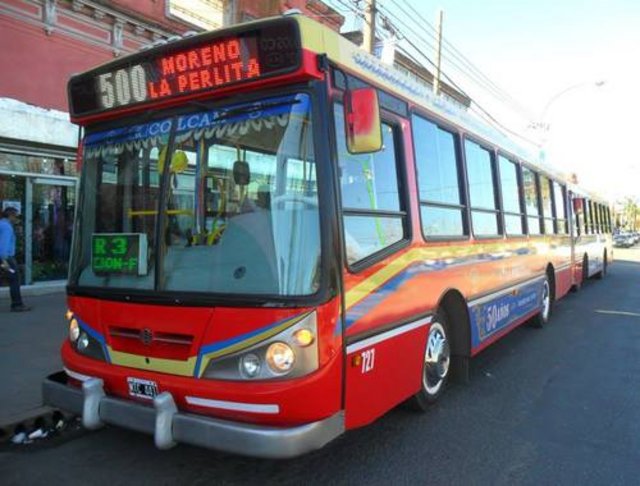 Hirieron a un colectivero y hay paro por tiempo indeterminado